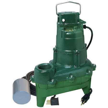 Zoeller 115V 9.4A 2/5 hp 90 gpm NPT Cast Iron Sewage Pump 264-0005